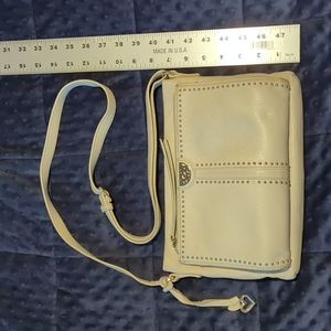 Brighton White Organizer Bag.